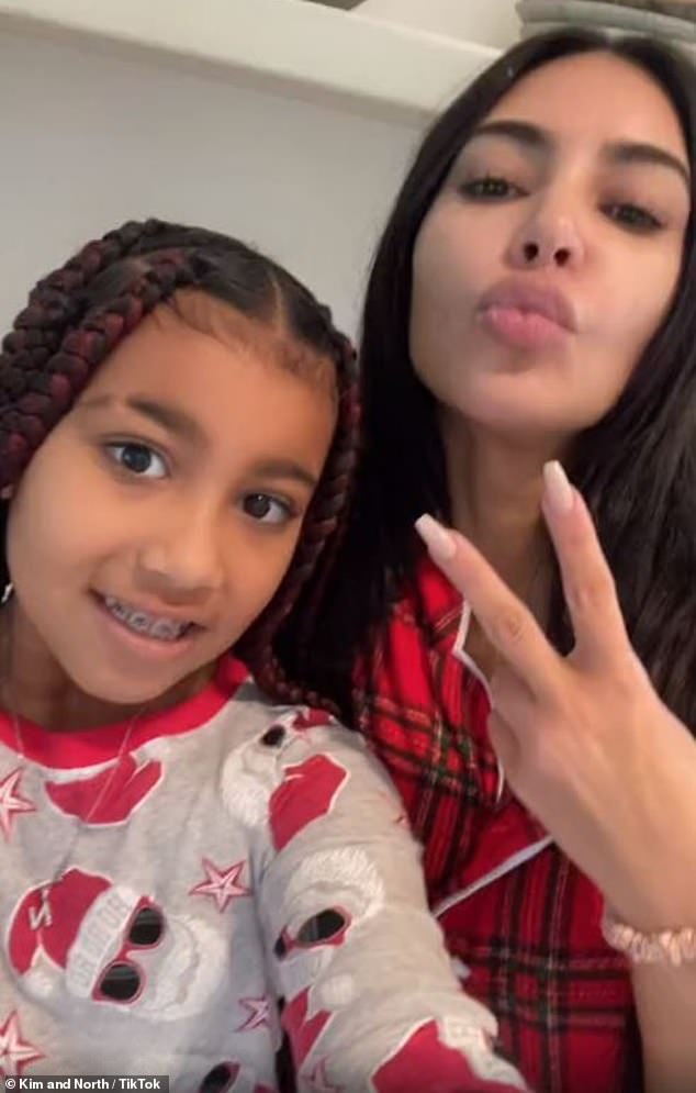 Painful topic: The vlogging platform was controversial for Penelope's Northwest cousin after she and mom Kim Kardashian drew the ire of her dad Kanye West