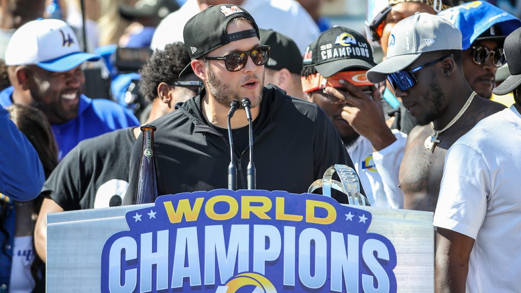 Rams' Matthew Stafford reflects on reaction to NFL photographer's downfall: 'Obviously this happened really fast'