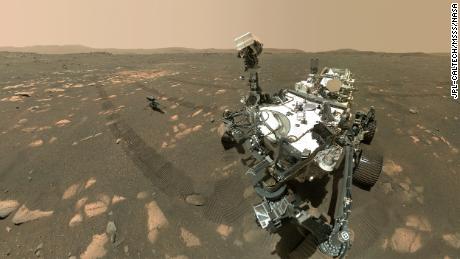 Mars Perseverance rover takes a selfie with an Ingenuity helicopter