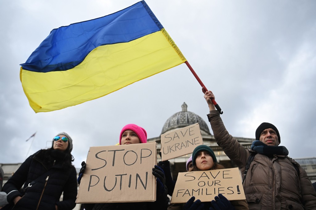 Ukraine war protest