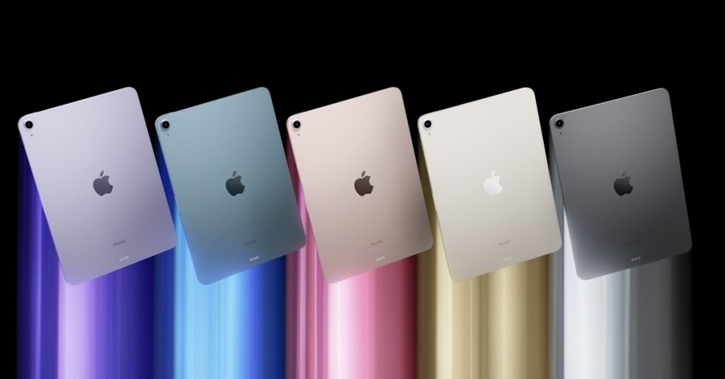 Apple announces iPad Air update with M1 processor and 5G