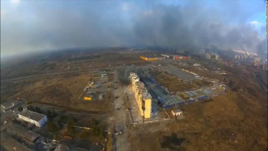 Mariupol: Survivors and drone footage reveal the extent of the destruction