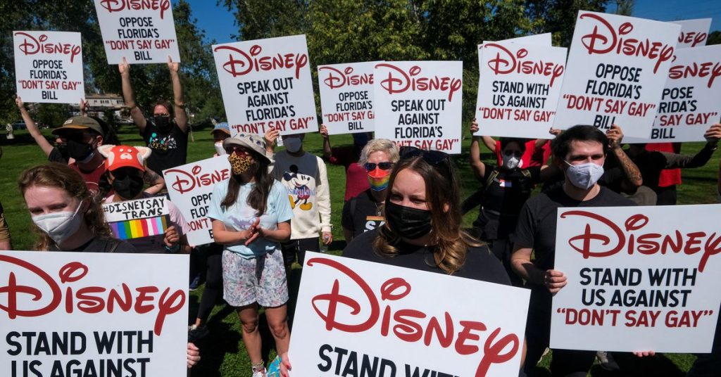 Disney employees go on strike to protest company's response to Florida bill