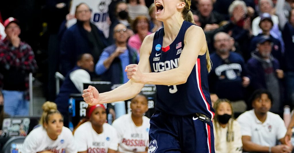 For UConn, the lighter-than-usual path still leads to the last four