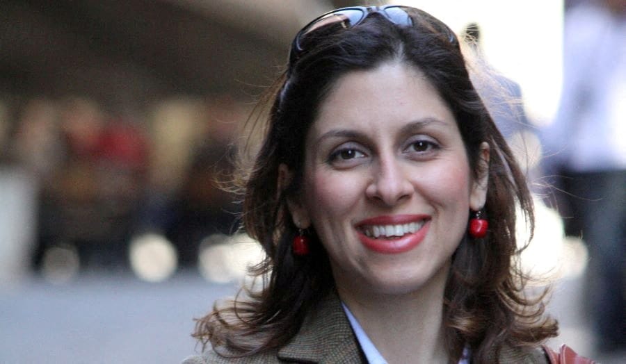 Nazanin Zaghari-Ratcliffe, a British charity worker who was released from Iran, has arrived in the UK