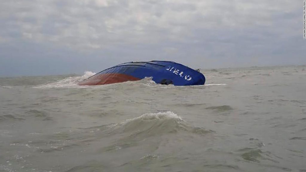 Tunisian ship sinking: Fears of maritime damage as oil tanker sank