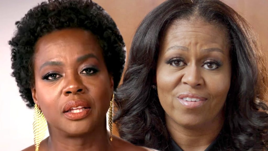 Viola Davis's portrayal of Michelle Obama made fun of Cursed Lips