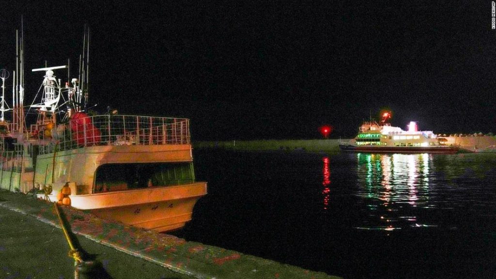 Japan boat missing: Nine people found, Coast Guard says
