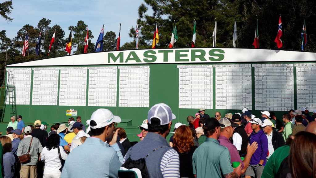 2022 Masters Leader: Live coverage, Tiger Woods score, golf results today in the first round at the Augusta National