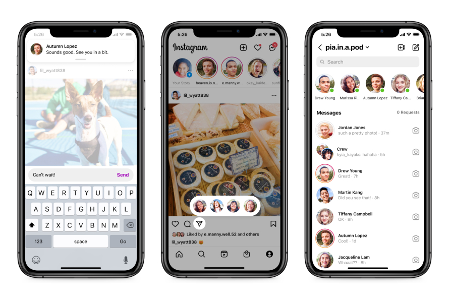 Instagram's new messaging features