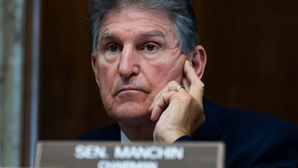 Joe Manchin opposes the SEC's climate disclosure rule