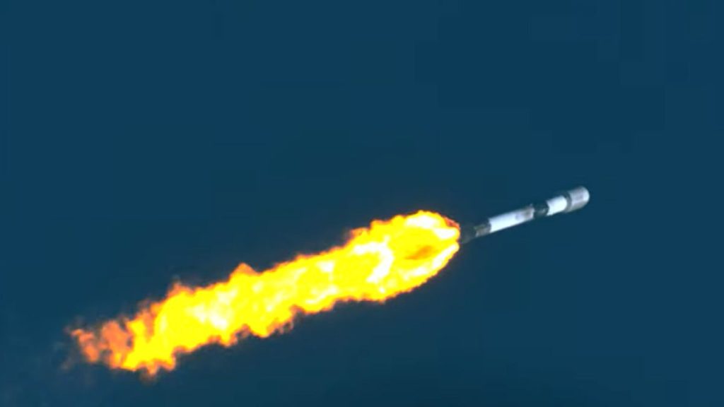 A SpaceX rocket launches 53 Starlink satellites into orbit and land in the sea