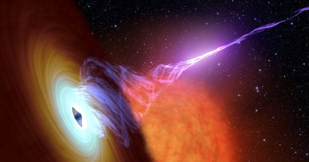 Black hole hunters take a look at the center of the Milky Way