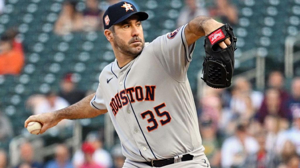 Houston Astros champ Justin Verlander comes 5 times shy of his fourth career, throttles the Minnesota Twins