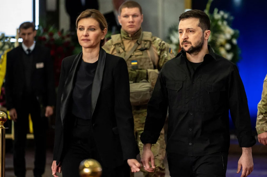 Ukraine's First Lady Olena Zelenska details her family's war losses