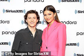 Tom Holland and Zendaya in the photo