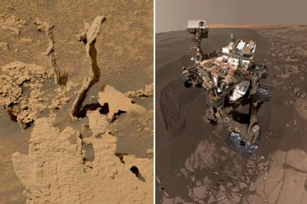 NASA's probe spotted a strange "magic crew" on the surface of Mars