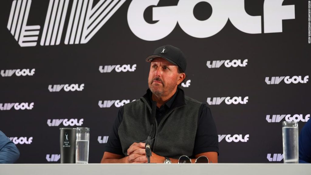 Phil Mickelson says he 'said and did a lot of things that I regret' because he was questioned on Saudi Arabia's human rights record prior to launching the LIV Golf Series